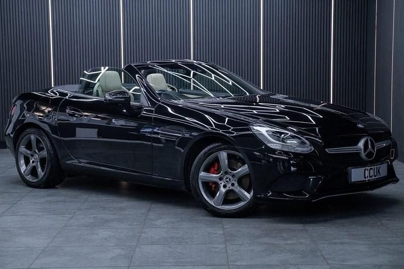 Used Mercedes SLC200 184 HP (135 kW) 2016 Black Cabriolet