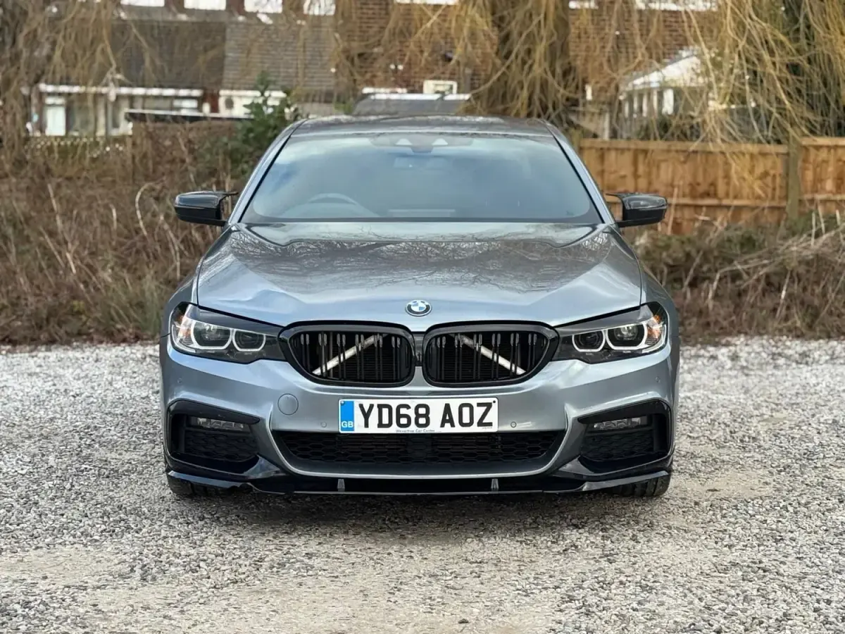 Begagnad BMW 530 M Sport 2018 Blå Sedan