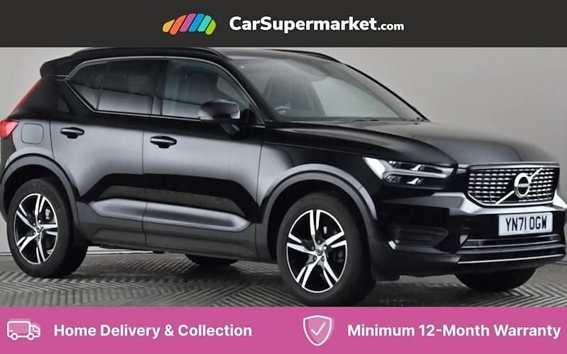 Black Used 2021 Volvo XC40 R-Design SUV | £21,697 (Fair price) - Image 1/4