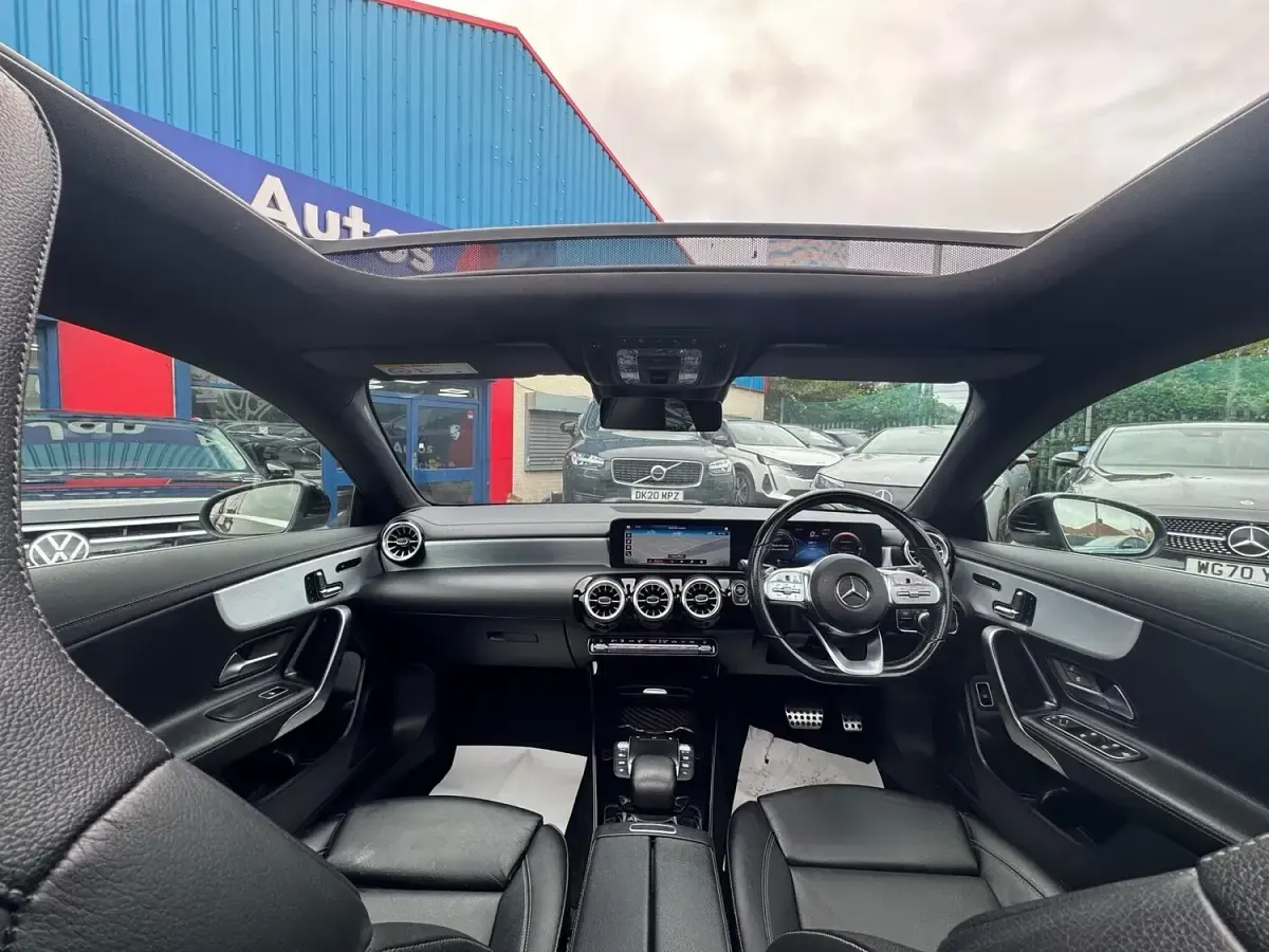 Used Mercedes CLA180 AMG Line Premium Plus 2021 Black Sedan