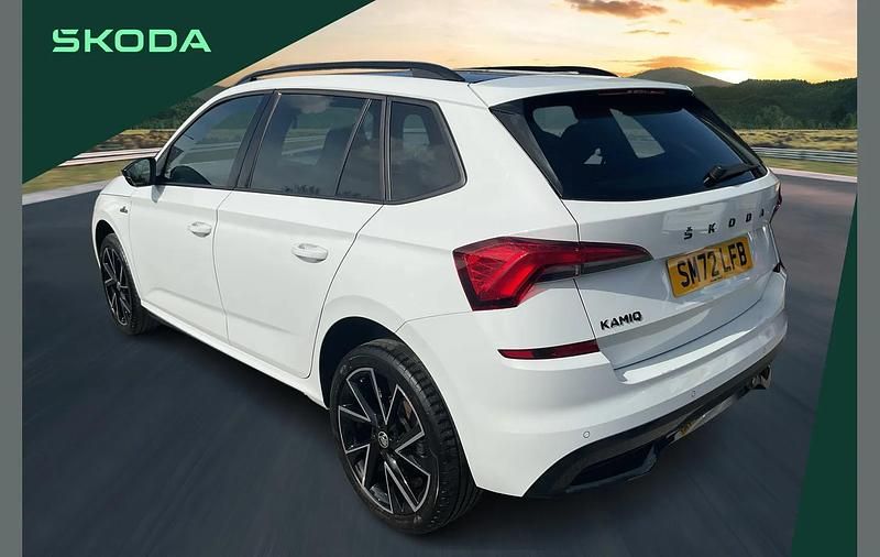 Used Skoda Kamiq Monte Carlo 115 HP (84 kW) 2023 White SUV
