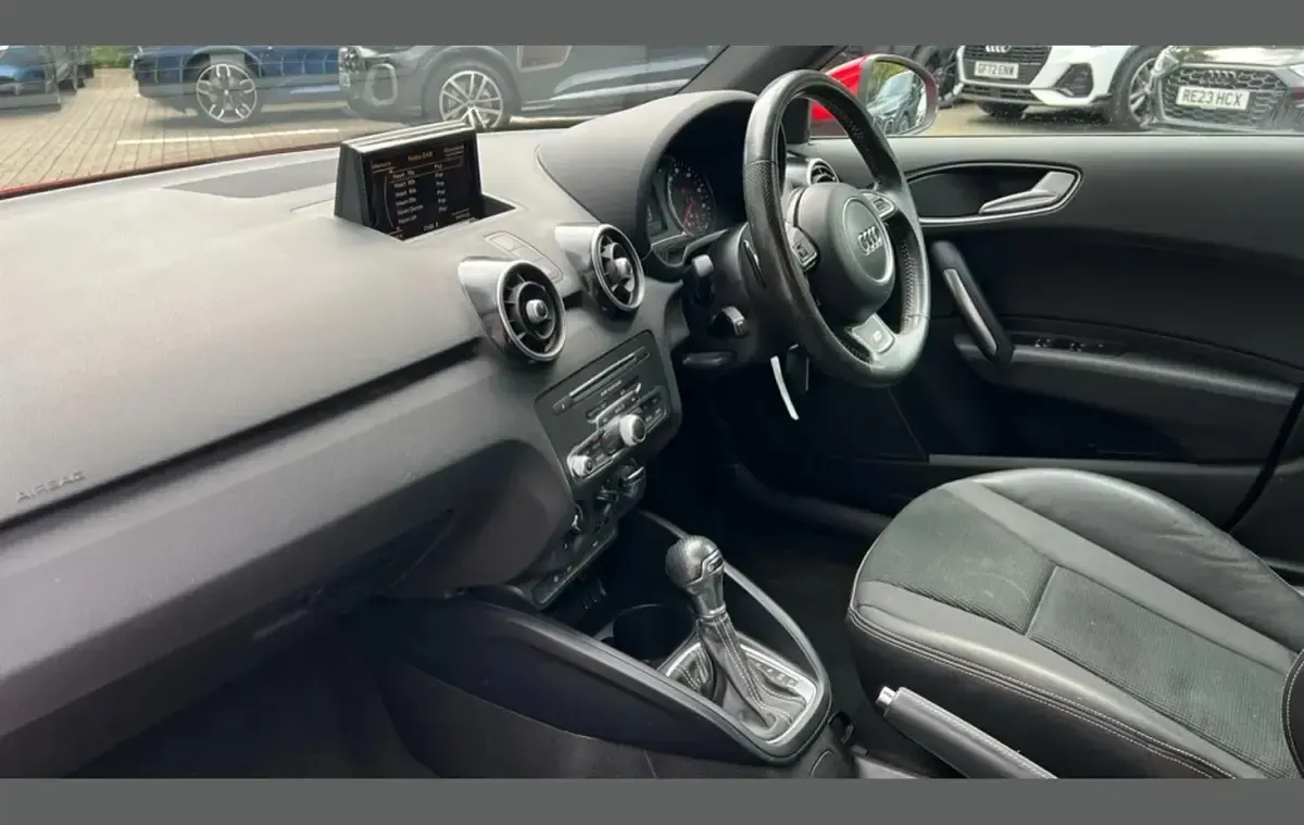Used Audi A1 S-Line 123 HP (90 kW) 2018 Red Hatchback