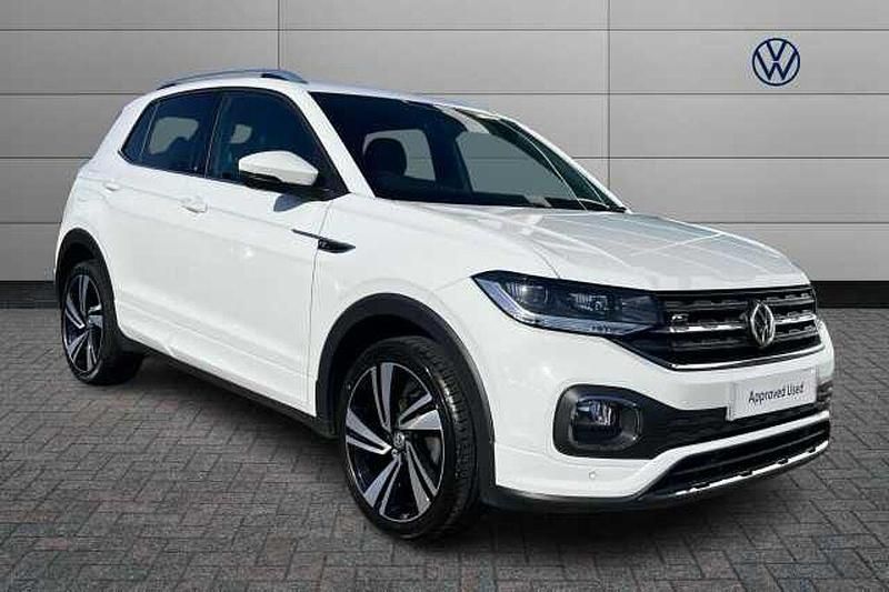 Used VW T-Cross R-line 115 HP (84 kW) 2019 White SUV