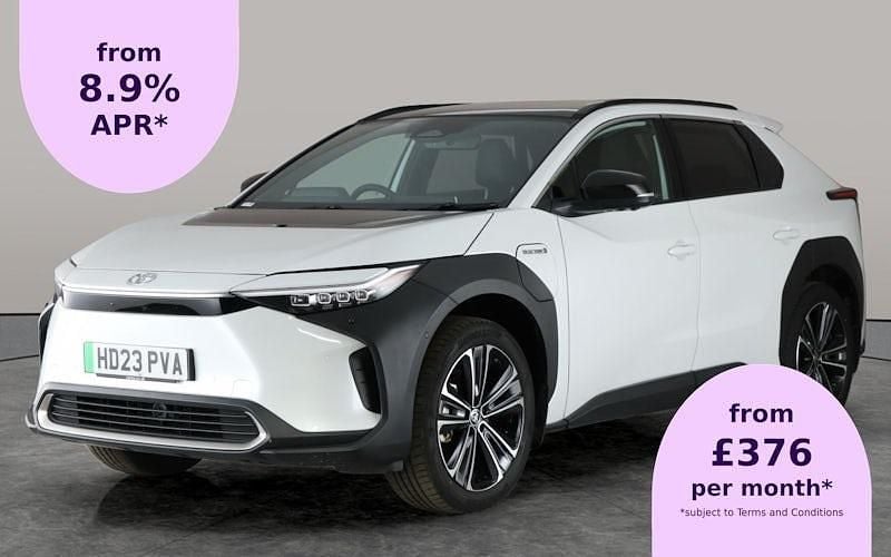 White Used 2022 Toyota bZ4X Edition SUV | £27,402 (Super price) - Image 1/2