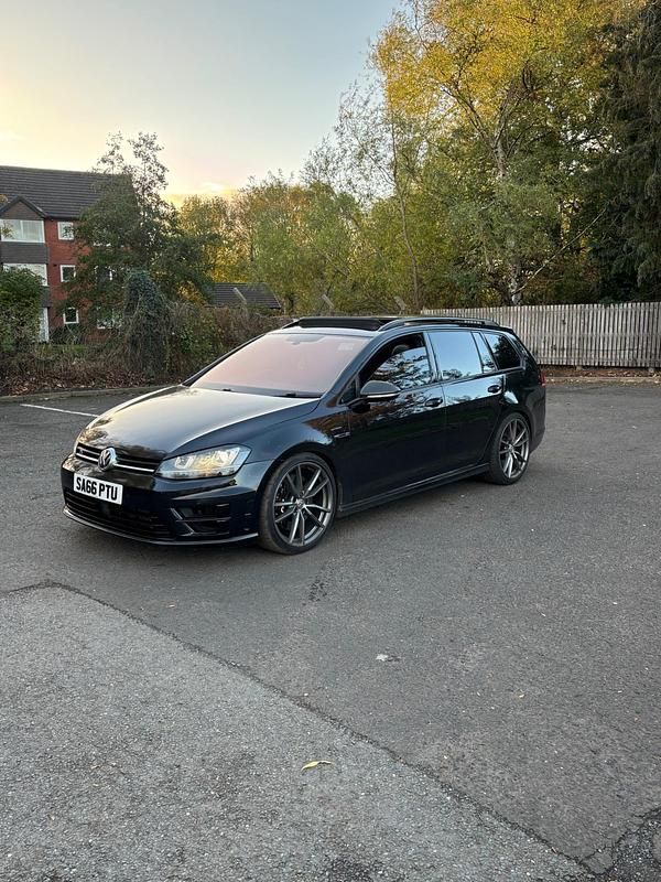 Used VW Golf VII R 2017 Black Estate