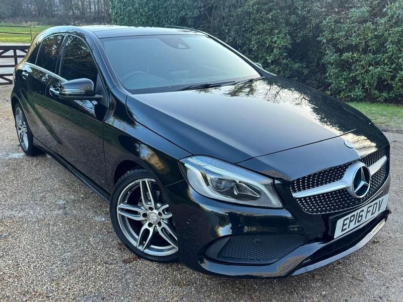 Black Used 2016 Mercedes A200 AMG Line Premium Plus Hatchback | £9,555 (Fair price) - Image 1/4