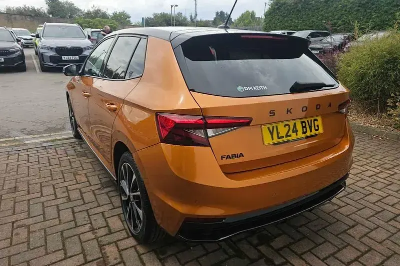 Used Skoda Fabia Monte Carlo 85 HP (62 kW) 2024 Orange Hatchback