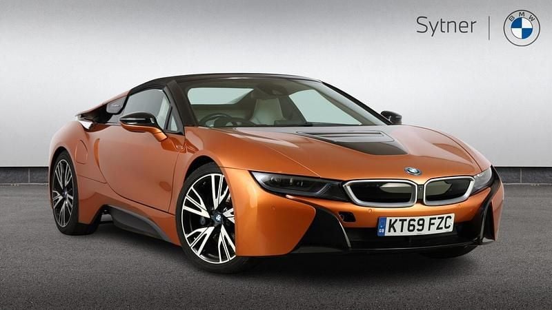Orange Used 2020 BMW i8 Comfort Edition Cabriolet | £68,500 (Fair price) - Image 1/4