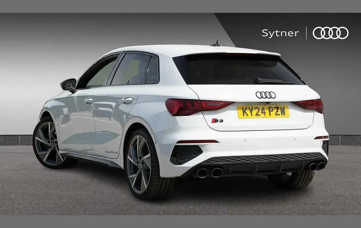 Used Audi S3 Sportback Black Edition 306 HP (225 kW) 2024 White Hatchback