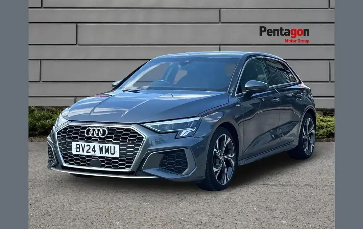 Used Audi A3 S-Line 108 HP (79 kW) 2024 Grey Hatchback