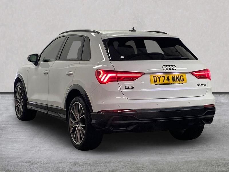 Used Audi Q3 Black Edition 150 HP (110 kW) 2024 White SUV