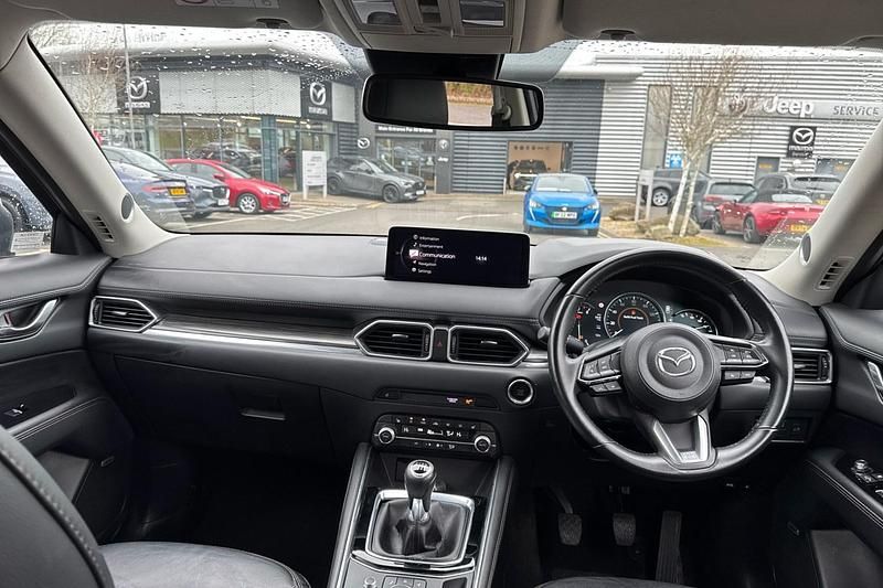 Second-hand Mazda CX-5 Inclusive 165 CP (121 kW) 2022 Albastru SUV