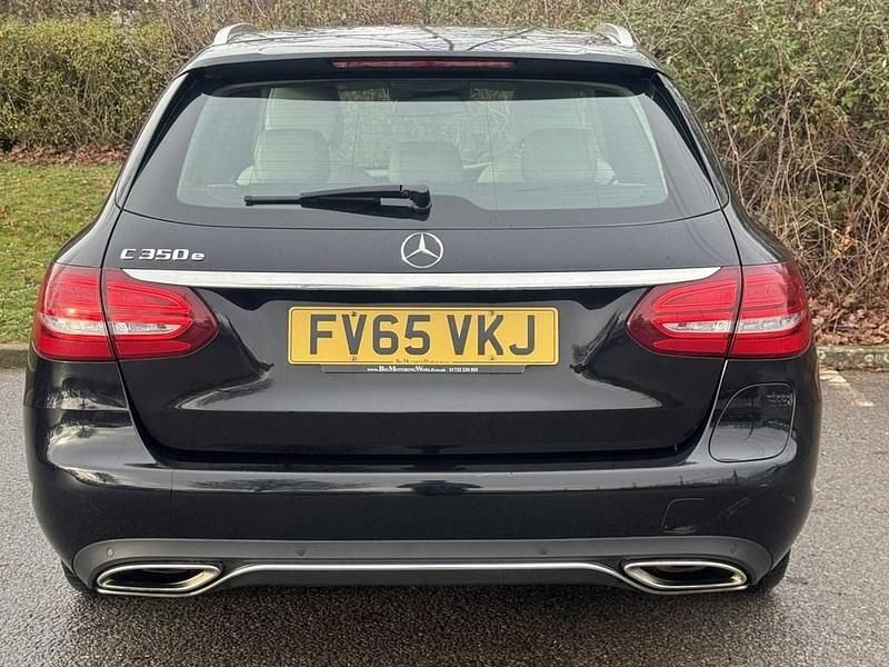 Used Mercedes C350e 2016 Black Estate