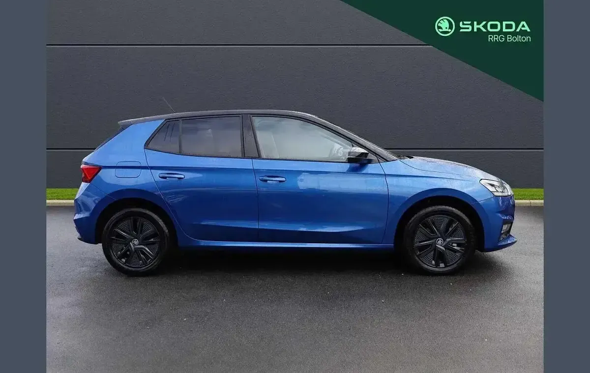 Nowe Skoda Fabia Design Edition 113 KM (83 kW) 2025 Niebieski Hatchback