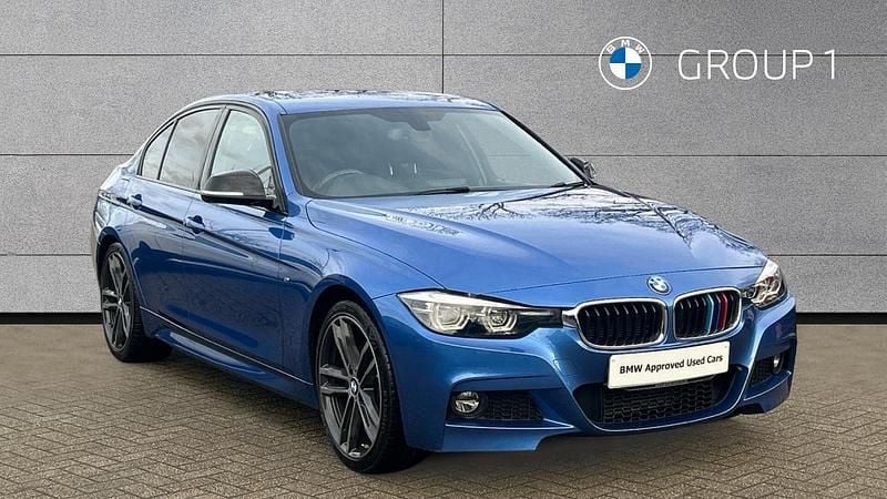 Blue Used 2018 BMW 320 M Sport | £18,895 (Fair price) - Image 1/4