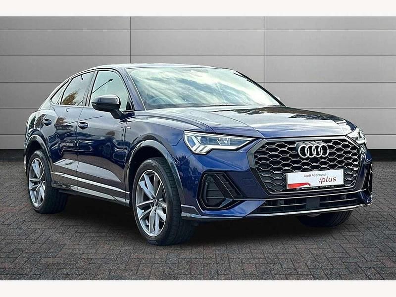 Blue Used 2022 Audi Q3 Black Edition SUV | £27,095 (Fair price) - Image 1/4