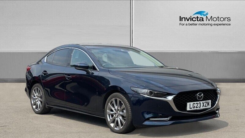 Blue Used 2023 Mazda 3 Inclusive Sedan | £22,000 (A bit pricey) - Image 1/4