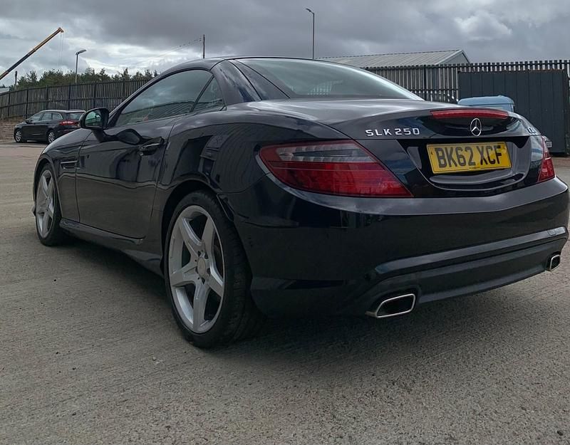 Used Mercedes SLK250 AMG 2012 Black Cabriolet