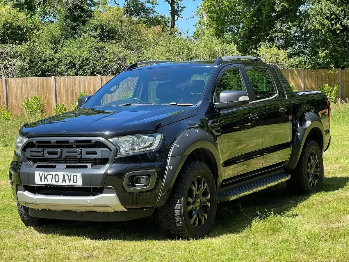 Used Ford Ranger Wildtrack 210 HP (154 kW) 2020 Black Pickup
