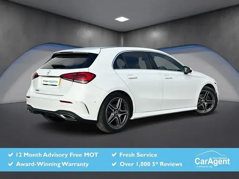 Used Mercedes A180 Executive 116 HP (85 kW) 2018 White Hatchback