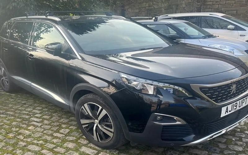 Used Peugeot 5008 GT-line 131 HP (96 kW) 2019 Black SUV