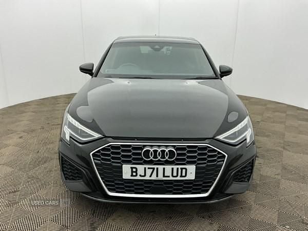 Used Audi A3 e-tron S-Line 2021 Black Hatchback