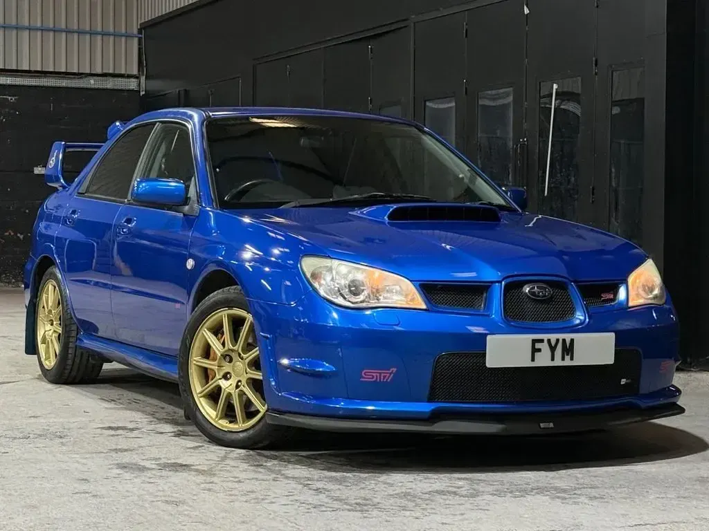Used Subaru Impreza 316 HP (232 kW) 2007 Blue Sedan