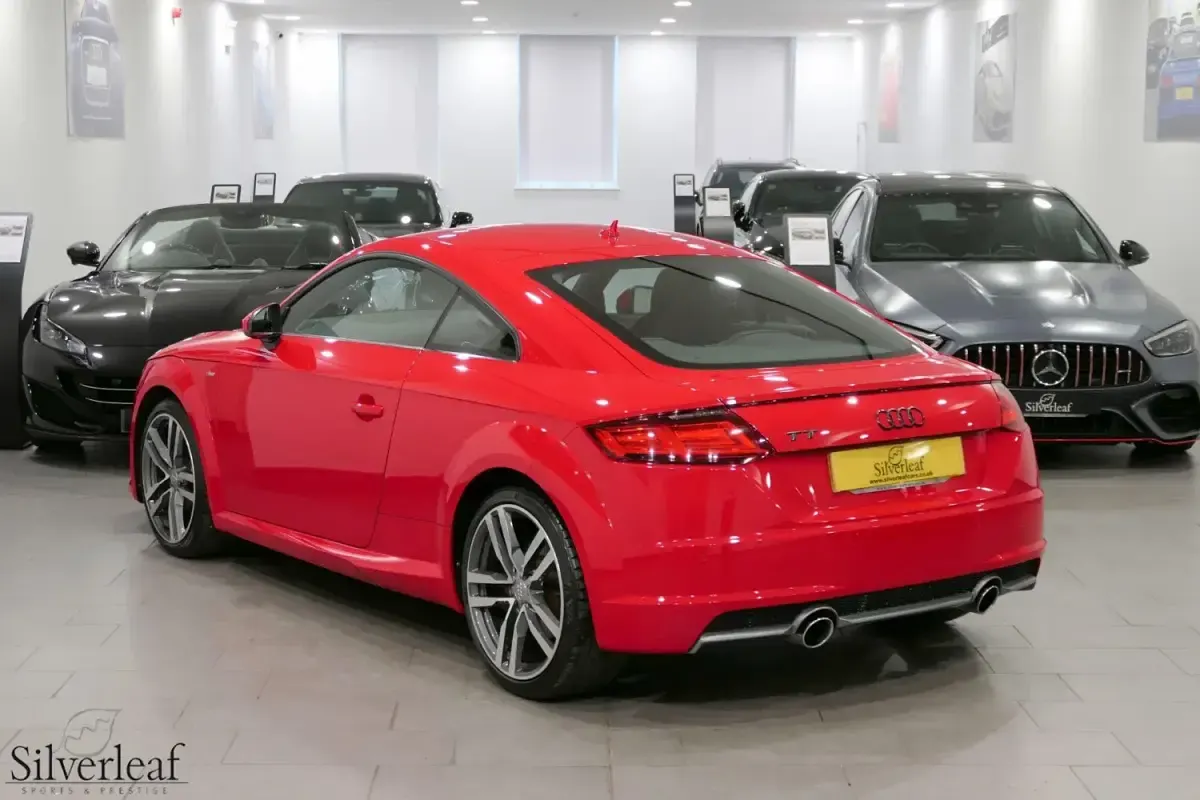 Second-hand Audi TT S-Line 230 CP (169 kW) 2018 Roșu Coupe