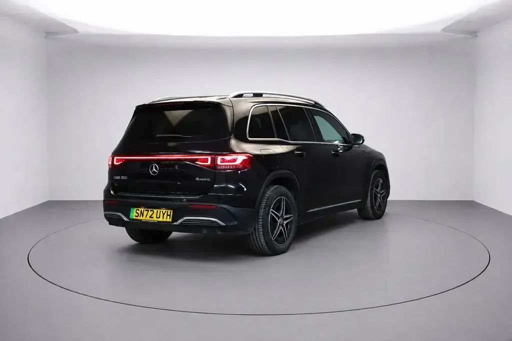 Used Mercedes EQB350 AMG line 214 kW (292 HP) 2022 Black SUV