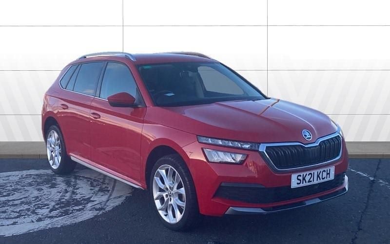 Red Used 2021 Skoda Kamiq SE L SUV | £15,944 (Good price) - Image 1/4