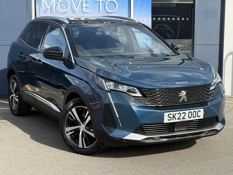 Blue Used 2022 Peugeot 3008 GTi Hatchback | £16,495 (Fair price) - Image 1/4