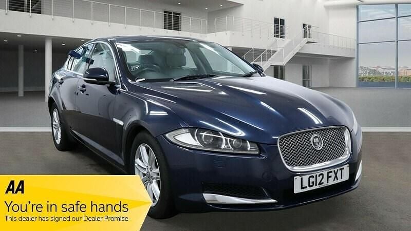 Blue Used 2012 Jaguar XF Luxury | £4,995 (Good price) - Image 1/3