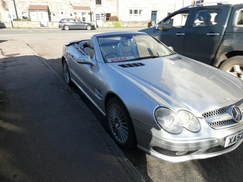 Used Mercedes SL500 2002 Silver Cabriolet