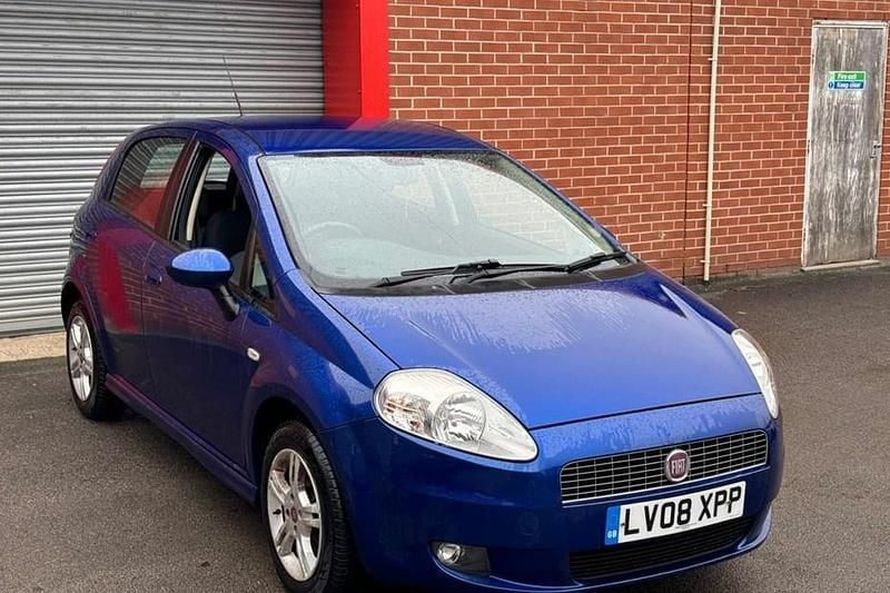 Blue Used 2008 Fiat Grande Punto Dynamic Hatchback | £2,995 (Fair price) - Image 1/1