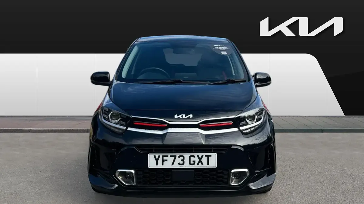 Used Kia Picanto GT-Line 67 HP (49 kW) 2024 Black Hatchback
