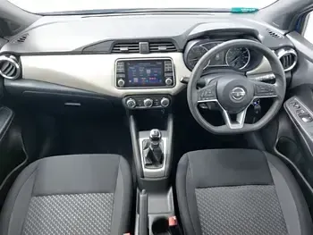 Used Nissan Micra Acenta 92 HP (67 kW) 2021 Blue Hatchback