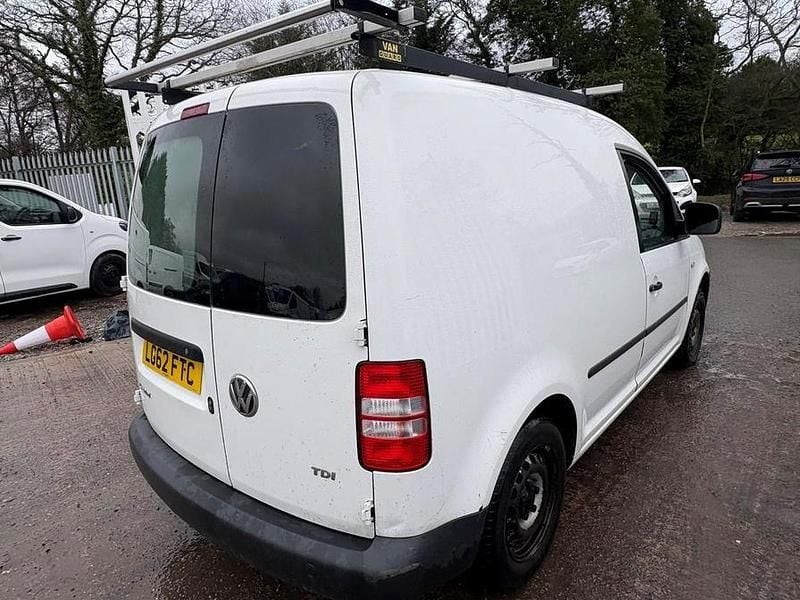 Used VW Caddy 75 HP (55 kW) 2012 White MPV