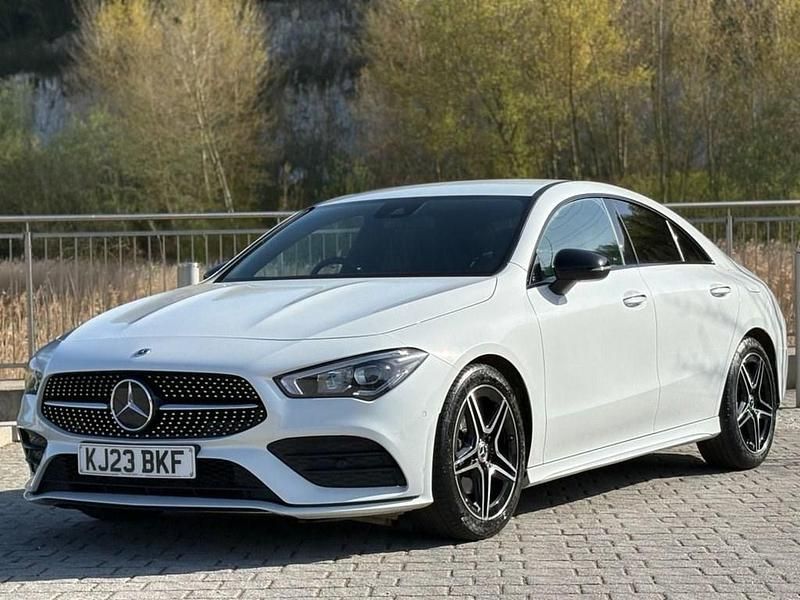 Used Mercedes CLA180 AMG Line Premium 2023 White Sedan