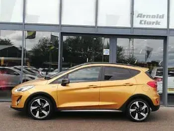 Used Ford Fiesta Active 140 HP (102 kW) 2019 Yellow Hatchback