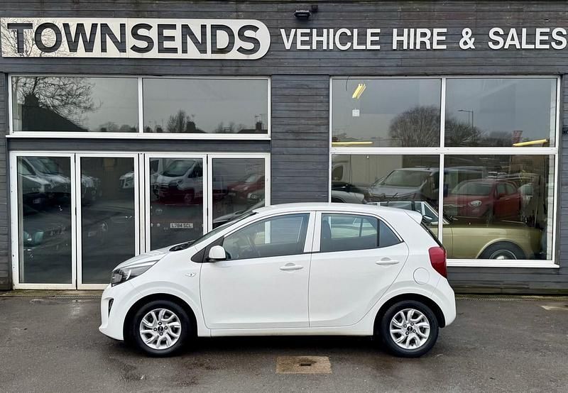 Used Kia Picanto 66 HP (48 kW) 2017 White Hatchback
