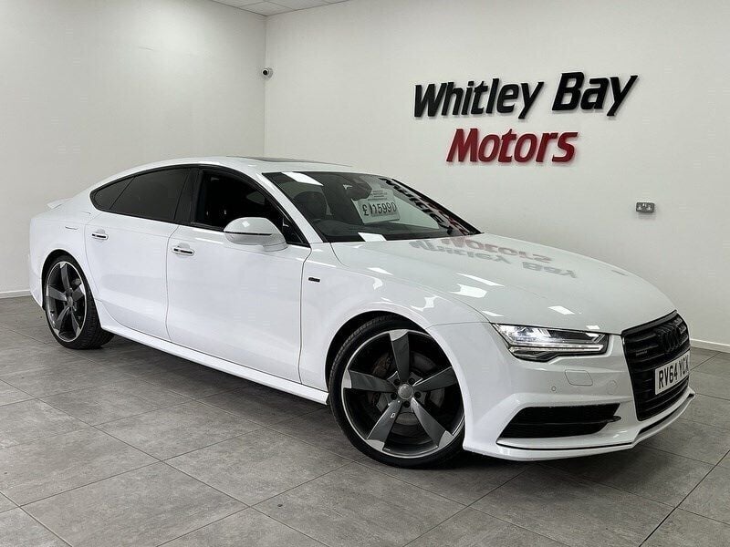 White Used 2015 Audi A7 Black Edition Hatchback | £15,750 (A bit pricey) - Image 1/4