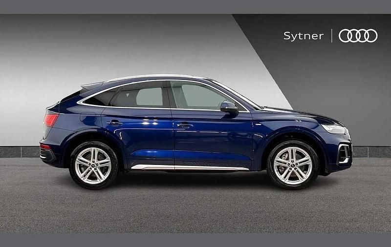 Used Audi Q5 Sportback S-Line 200 HP (147 kW) 2023 Blue SUV