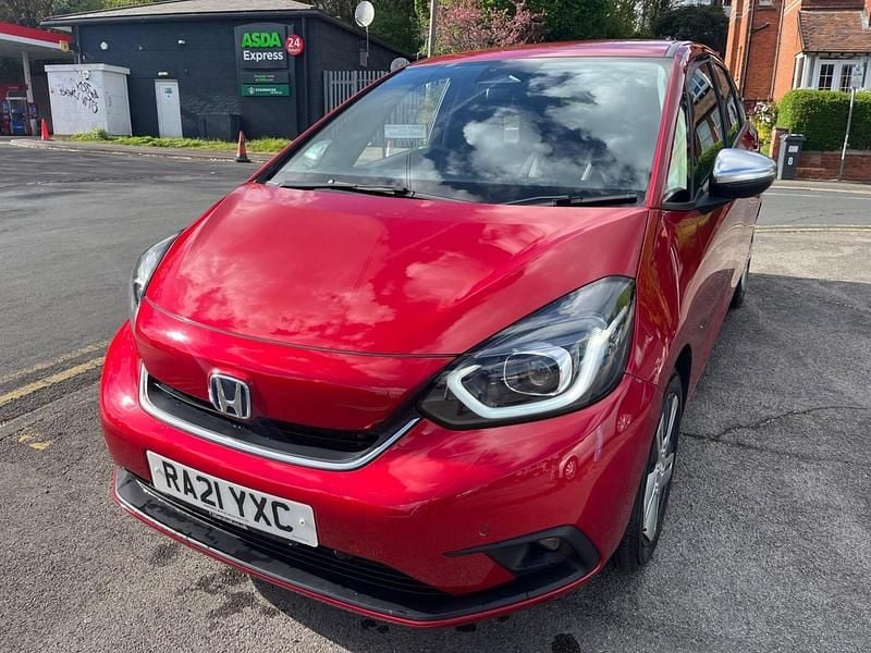 Used Honda Jazz Hybrid 2021 Red Hatchback