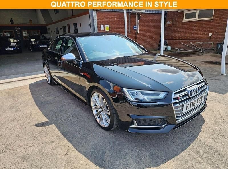 Black Used 2018 Audi S4 Advanced Sedan | £23,495 (Fair price) - Image 1/4