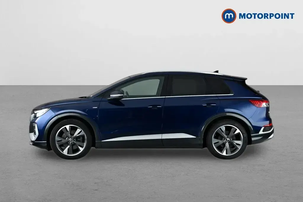 Used Audi Q4 e-tron S-Line 150 kW (204 HP) 2023 Blue SUV