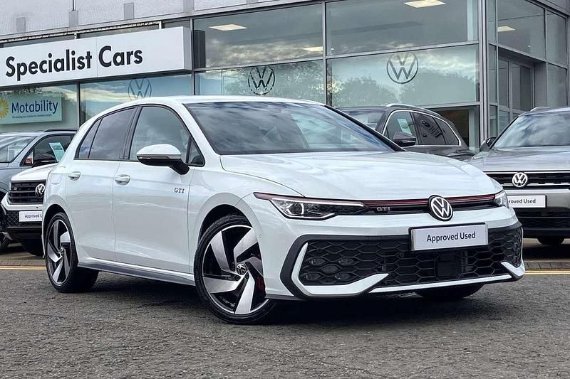 White Used 2025 VW Golf VIII GTI Hatchback | £36,495 (A bit pricey) - Image 1/4
