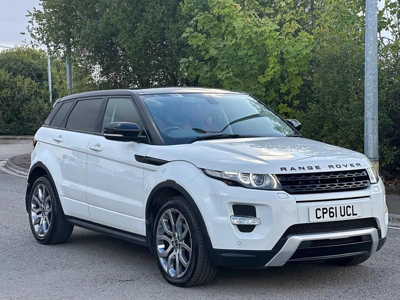 White Used 2012 Land Rover Range Rover evoque Dynamic SUV | £5,495 (Good price) - Image 1/4
