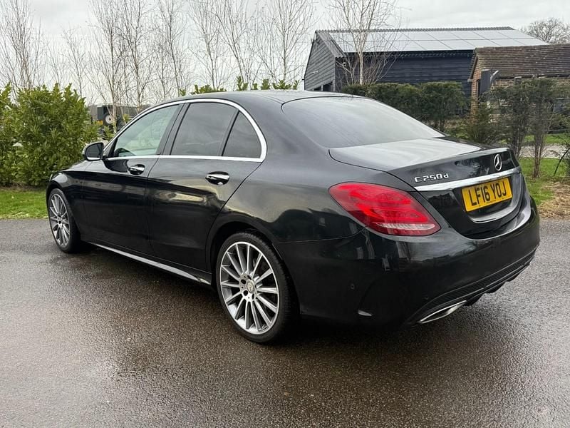 Used Mercedes C250 AMG Line Premium Plus 2016 Black Sedan