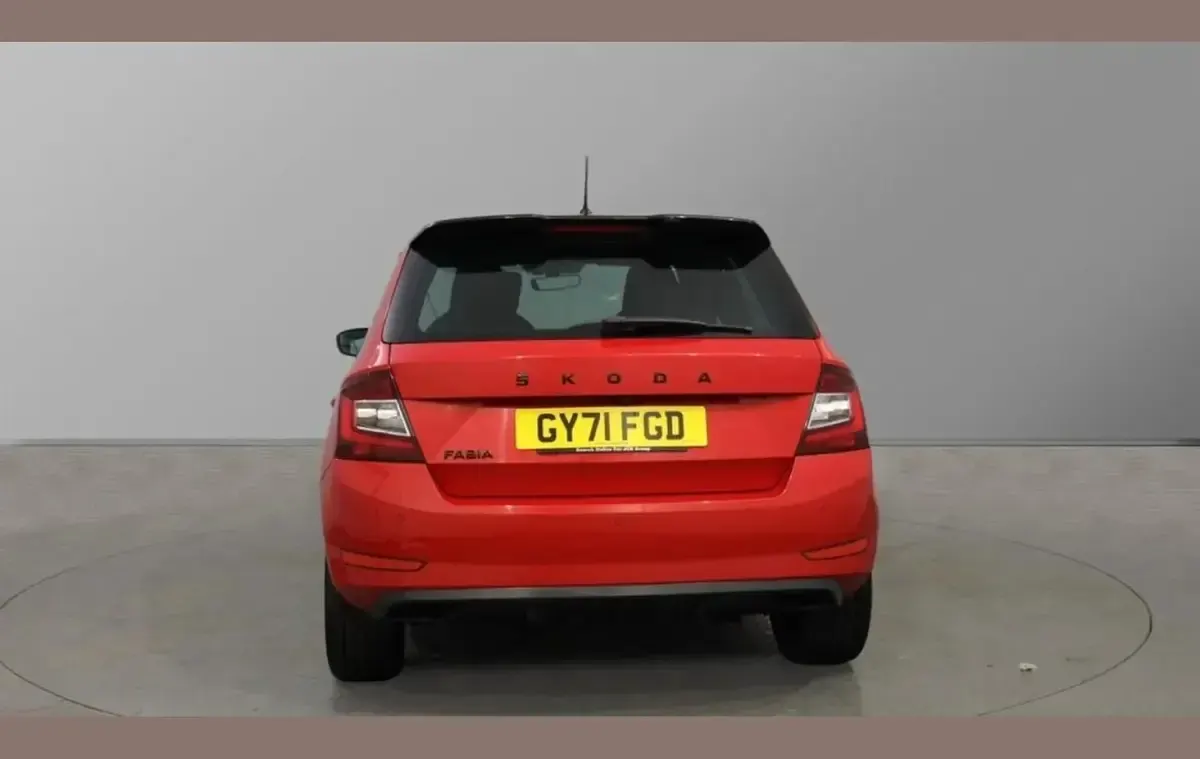 Used Skoda Fabia Monte Carlo 95 HP (69 kW) 2021 Red Hatchback