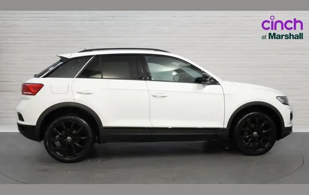 Used VW T-Roc Black Edition 150 HP (110 kW) 2021 White SUV